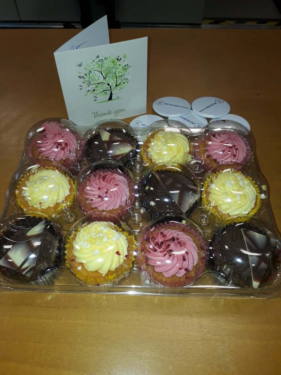 LibbyLister2's tweet photo. Massive Thank You with lots of cake to our wonderful and dedicated @LibbyLister2 Library Team!!! Taking the 'heavy lifting' out of getting evidence into practice, giving the 'gift of time' to healthcare professionals. #CakeItEasy #NHS75 #ThankYouWeek @ENHHCharity https://t.co/olAKtiW6tj