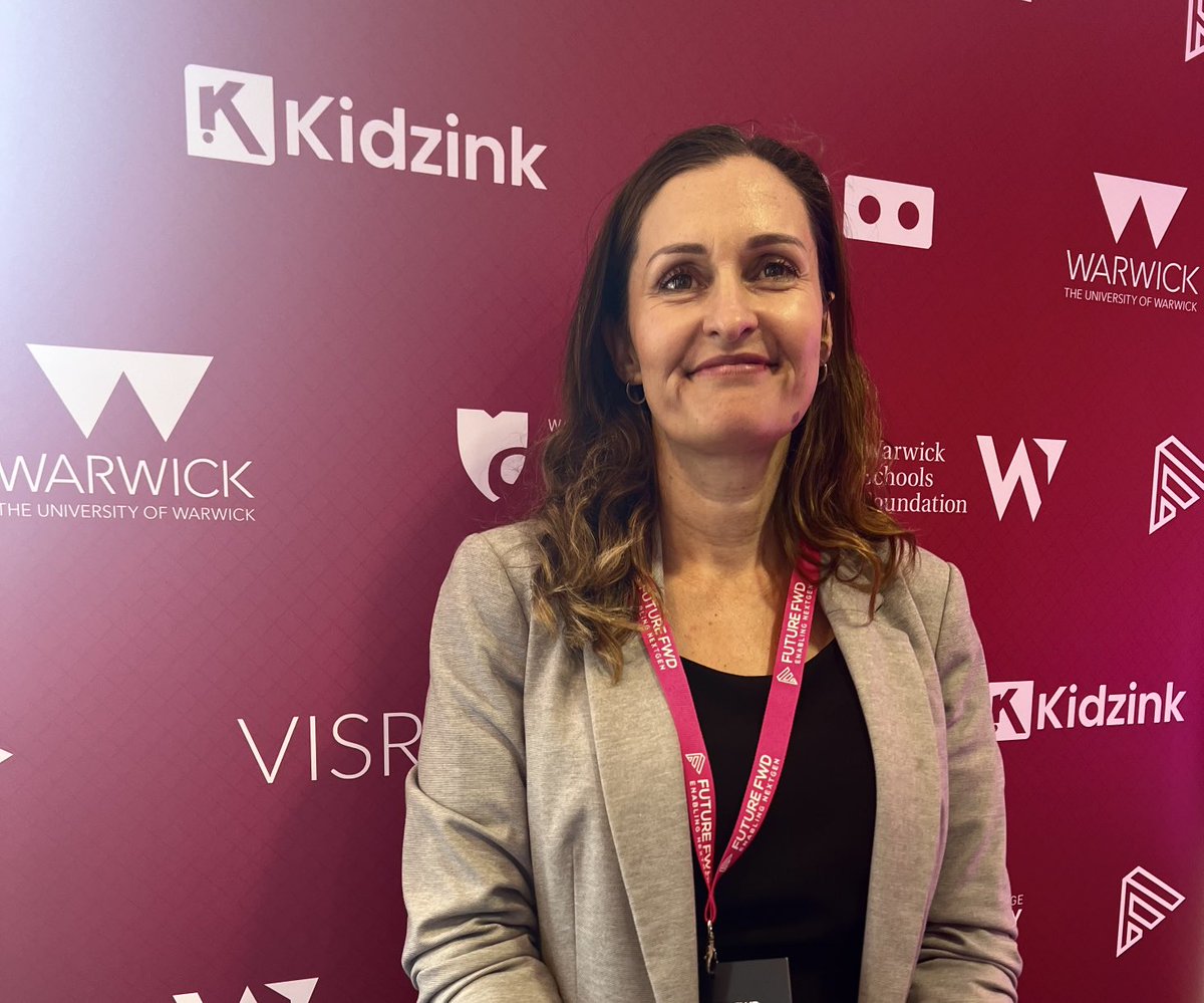 FutureFwdHQ's tweet photo. Fantastic to meet our supportive partners at Future Fwd 2023, here’s ⁦@zoehindmarch⁩ ⁦of @TrutexLtd⁩ 

#FutureFwd
#EnablingNextGen https://t.co/wWKSUhNXMI