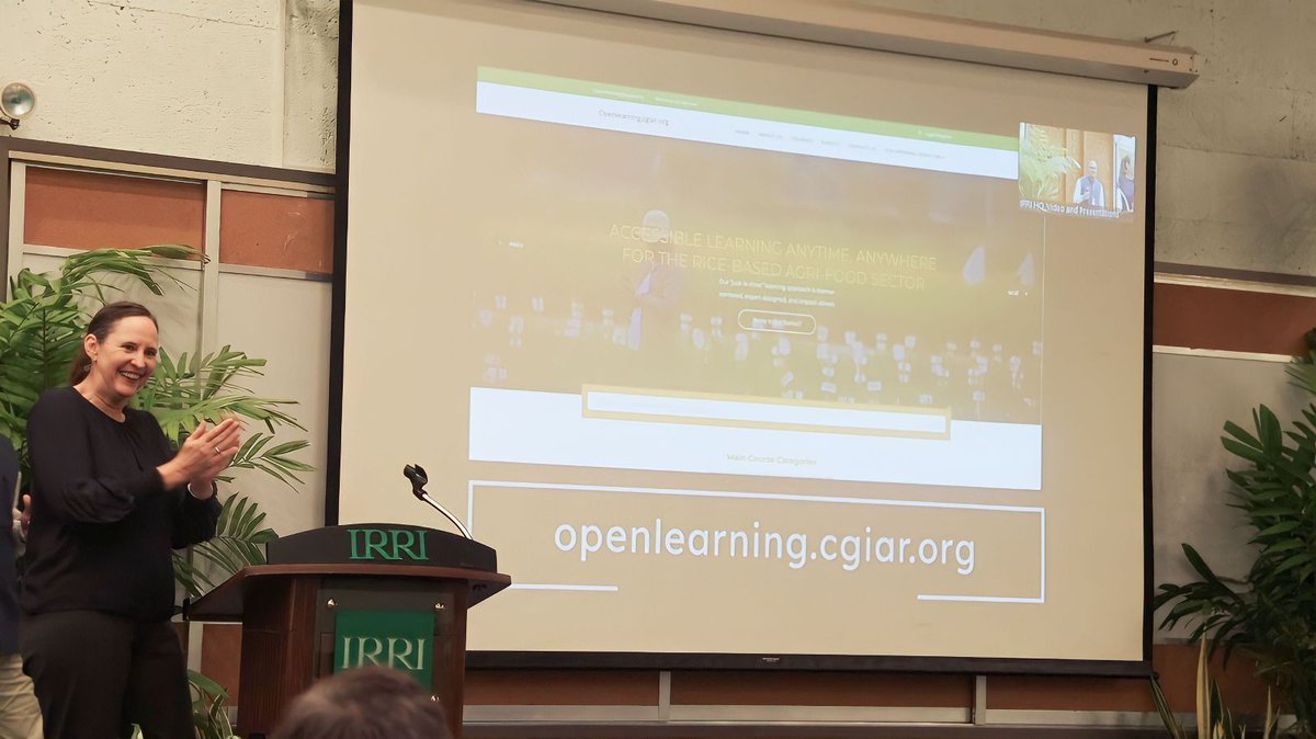 IRRI Education tweet media