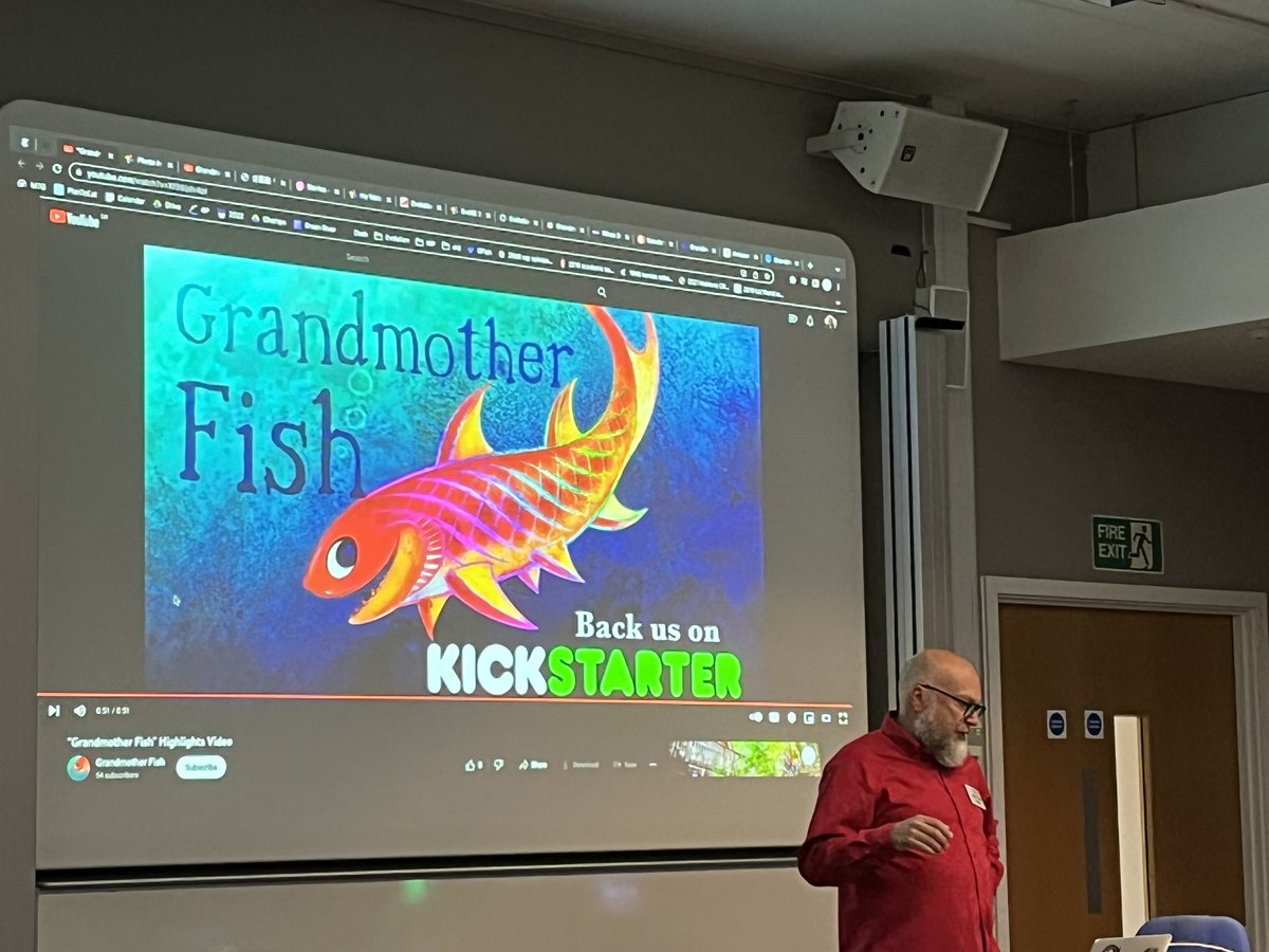 Joelyn de Lima | joelyndelima.bsky.social (@joelyndelima) on Twitter photo First day at #EvoKe2023. We start with the awesome <a href="/JonathanMTweet/">Jonathan "Grandmother Fish" Tweet</a> starting us off by aspiring to have children show up to their first day of school knowing stuff about evolution that Aristotle could not have known! First day at #EvoKe2023. We start with the awesome <a href="/JonathanMTweet/">Jonathan "Grandmother Fish" Tweet</a> starting us off by aspiring to have children show up to their first day of school knowing stuff about evolution that Aristotle could not have known!