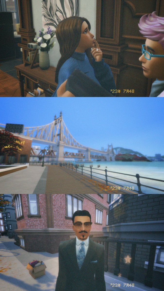 Heeeeey dear🫶🏼

Yesterday I had free time and decided to get stuck in Sims 4
A lot of time and nerves were invested😂

Each collage has its own story🎞️