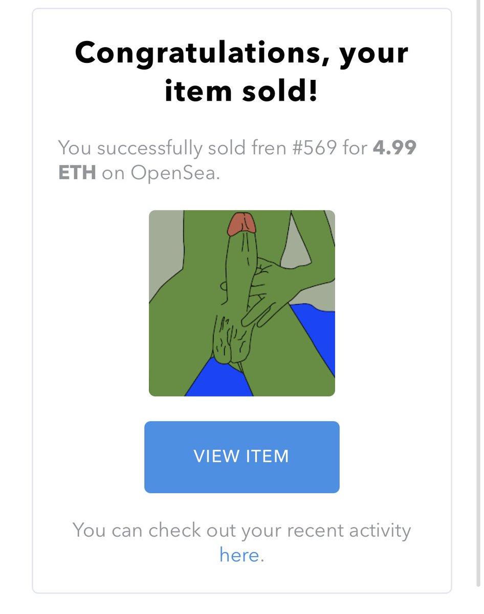 CryptoDiamonds's tweet photo. Minted &amp; sold this mf at peak NFT bull market and now you can almost buy a Mutant for that price 😂😅

Moral of the Story:
Bull markets get crazy!
Always take profits! 🤌🏽 https://t.co/kv0mYRWV4i