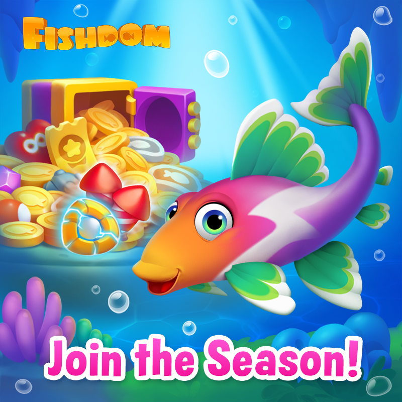 FishdomOfficial's tweet photo. Underwater fun awaits! ✨ Meet the lovely new fish and enhance your game with fin-tastic trophies! 🐠 Join in NOW! https://t.co/651HthDF0f