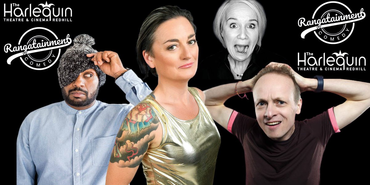 Outdoor Comedy coming to Reigate! Comedy at The Castle - Friday 14th July 🏰🌞😎 ZOE LYONS | STEPHEN GRANT | DINESH NATHAN HOSTED BY CERYS NELMES Get your tickets here ⬇️ harlequintheatre.co.uk/.../comedy-at-… @HarlequinTheat #reigate #whatsoninsurrey #comedy