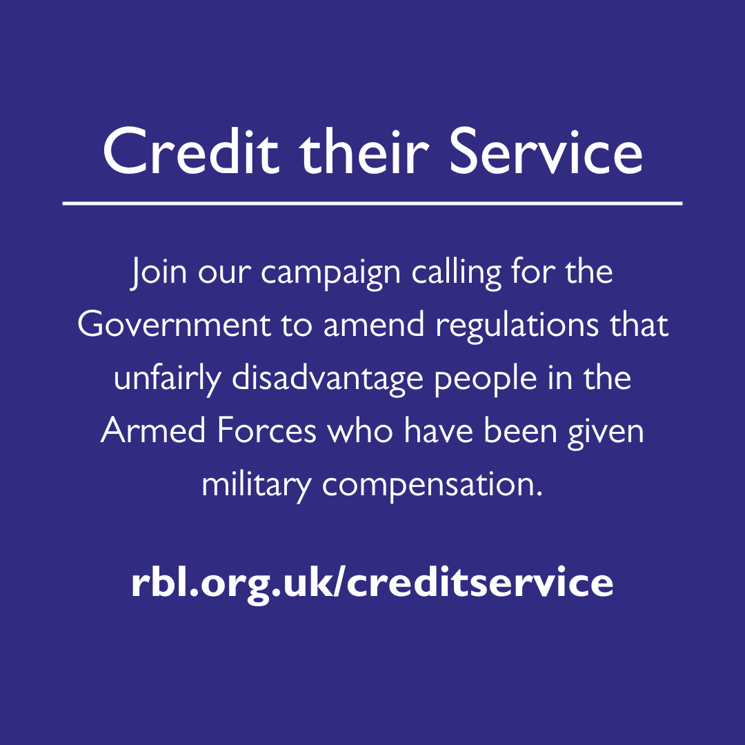 PoppyLegion's tweet photo. Pensioners who served in the military are missing out on vital benefits, worth around £4,000 per year

Write to your MP to help us ensure those who have served their country can access the financial support they deserve ➡️ https://t.co/CWnWQzjeyT

#CreditTheirService https://t.co/M1XQ3evfLQ