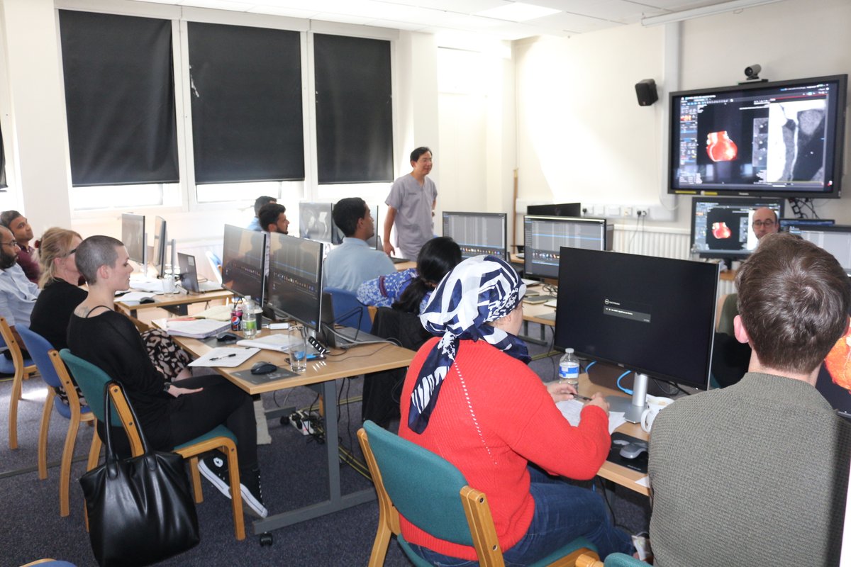 Bradford Teaching Hospitals NHS FT (@bthft) on Twitter photo A Trust training course in cardiac CT has admitted radiographers for the first time & itβs believed to be the first of its kind in the NHS.
Radiographers <a href="/BTHFT/">Bradford Teaching Hospitals NHS FT</a>'s Marisa Ferreira & Victoria Dawson from <a href="/uhbtrust/">University Hospitals Birmingham</a> are studying alongside cardiologists & radiologists #Bradford #NHS A Trust training course in cardiac CT has admitted radiographers for the first time & itβs believed to be the first of its kind in the NHS.
Radiographers <a href="/BTHFT/">Bradford Teaching Hospitals NHS FT</a>'s Marisa Ferreira & Victoria Dawson from <a href="/uhbtrust/">University Hospitals Birmingham</a> are studying alongside cardiologists & radiologists #Bradford #NHS