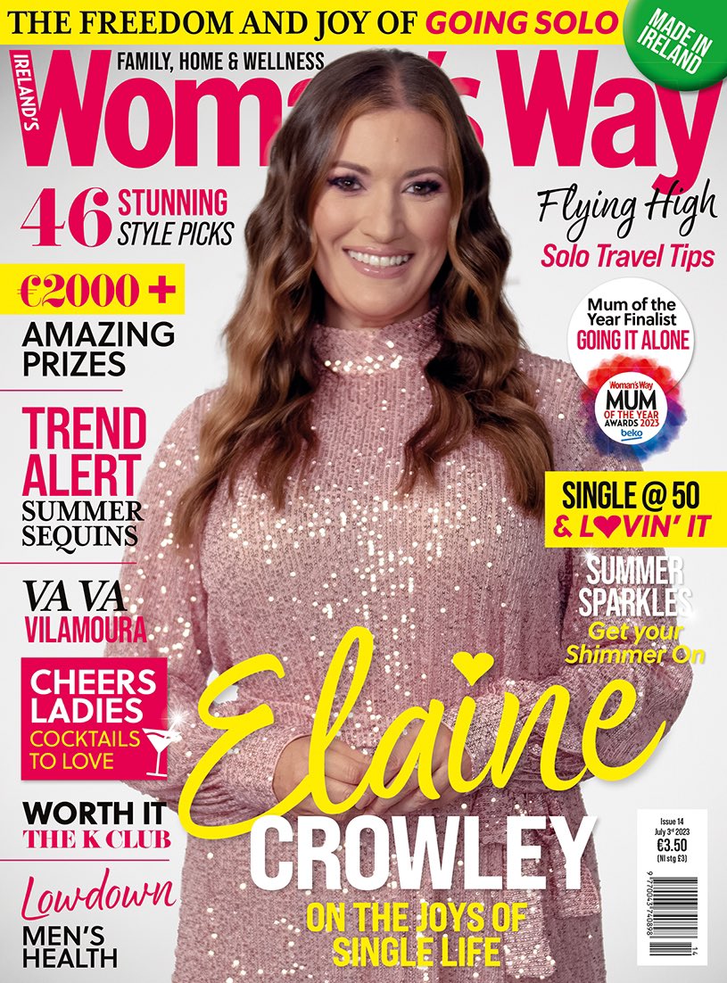 Andrea Smith (@andreamarysmith) on Twitter photo I interviewed wonderful <a href="/ElaineCrowley/">Elaine Crowley</a> for <a href="/Womans_Way/">Woman's Way</a> & she was as honest and insightful as ever. Also wrote about the joys of being single & about my favourite beauty products from @akinabeauty , <a href="/trinnylondon/">TRINNY LONDON</a>, <a href="/LauraMercier/">Laura Mercier</a> & <a href="/LUNAbyLisa/">LUNA by Lisa Jordan</a> . It’s a great issue & it’s out now 💗 I interviewed wonderful <a href="/ElaineCrowley/">Elaine Crowley</a> for <a href="/Womans_Way/">Woman's Way</a> & she was as honest and insightful as ever. Also wrote about the joys of being single & about my favourite beauty products from @akinabeauty , <a href="/trinnylondon/">TRINNY LONDON</a>, <a href="/LauraMercier/">Laura Mercier</a> & <a href="/LUNAbyLisa/">LUNA by Lisa Jordan</a> . It’s a great issue & it’s out now 💗