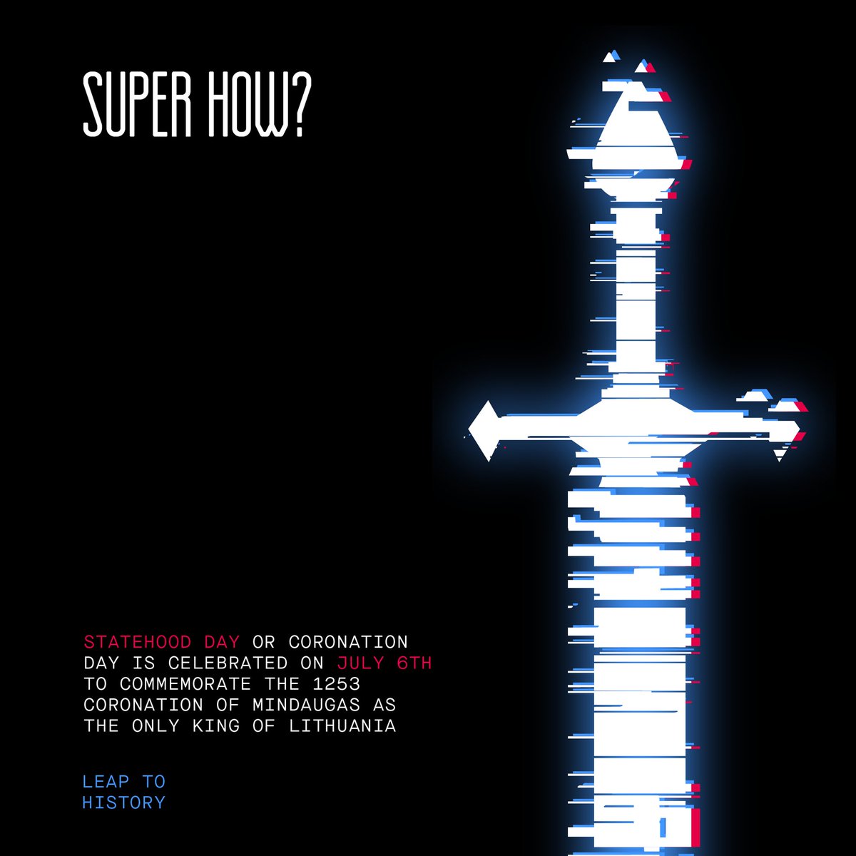 Happy 6th of July – the coronation day of King Mindaugas.

#mindaugines #lithuania #truecrime