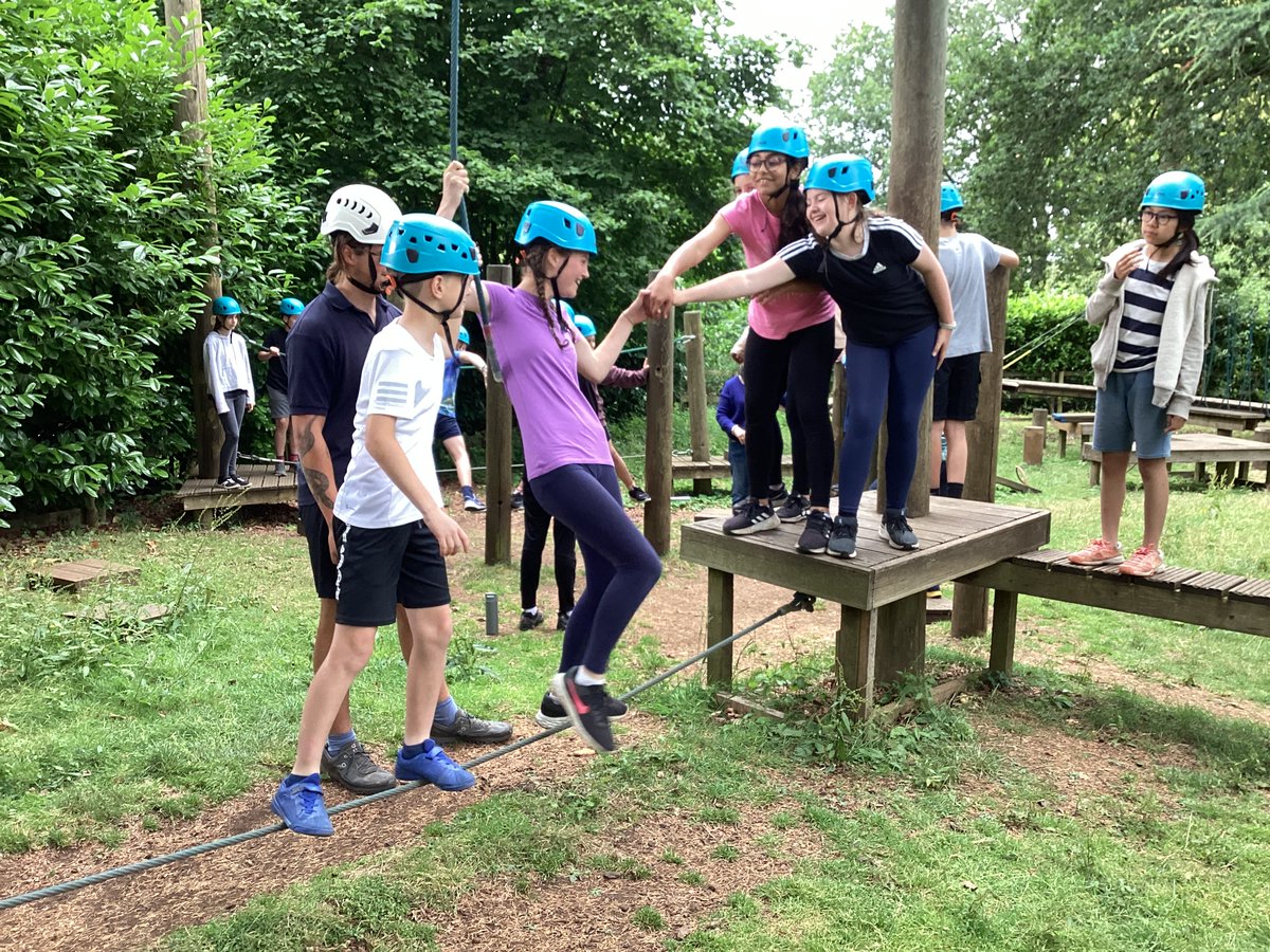 Enjoying some team-building games #FlyHigh