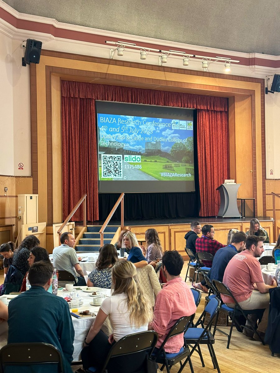 Excited for two days of zoo science at #BIAZAResearch - always fantastic to catch up with colleagues, meet new faces and find out more about what everyone is working on.