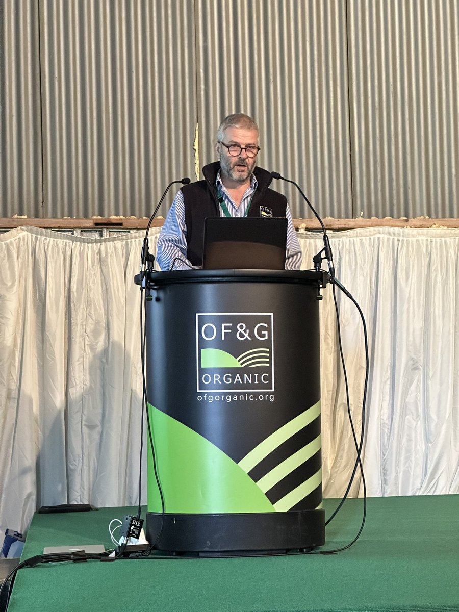ArableFarming's tweet photo. Regen ag is a positive development says @ofgorganic Roger Kerr, but incrementalism is not going to combat the challenges we face
#organicconference https://t.co/EqQ3Obc0Zi