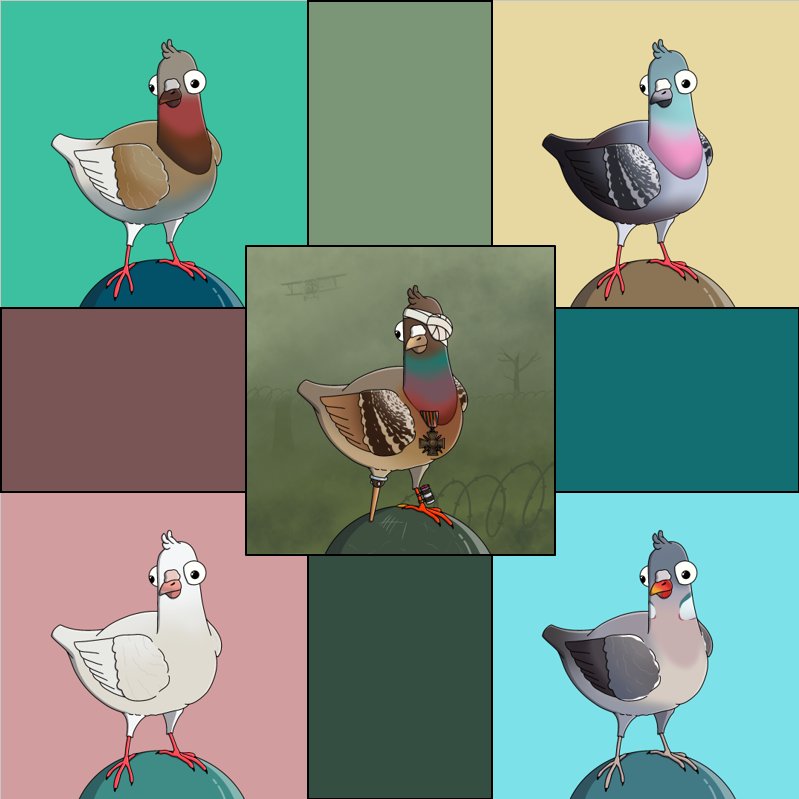 New #Giveaway !!
Retweet 👇 and tag 2 friends 🤝 to win one of these 5 cute pigeons!!

#pigeonquest #GiveawayAlert #NFTGiveaway #comment #OpenSeaNFT #NFTCommunity #nftsale