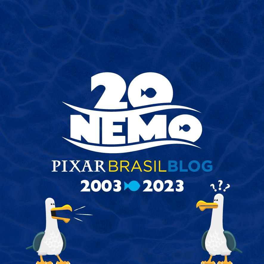PixarBrasilBlog's tweet photo. Parabéns, Nemo!!! Hoje celebramos os 20 anos da estreia de Procurando Nemo no Brasil! Confira nossa comemoração com a participação de 30 artistas que partilharam sua visão sobre o filme! #ProcurandoNemo20 #Pixar #FindingNemo20 https://t.co/4biMynQD4x