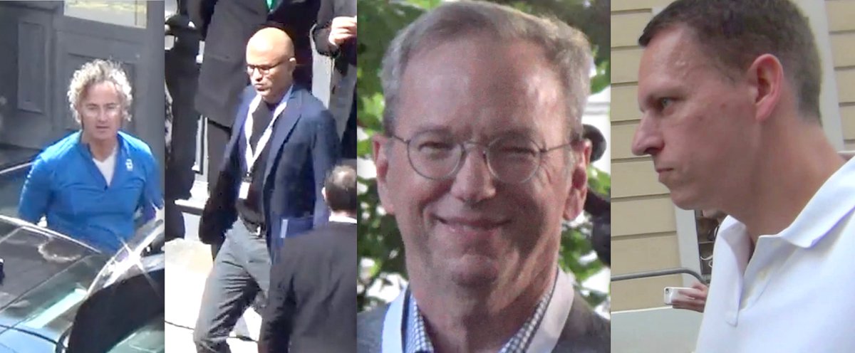 American members of the #Bilderberg Steering Committee who invited CISA Director Jen Easterly to the 2022 and 2023 Bilderberg Meetings included Alex Karp (CEO, Palantir), Satya Nadella (CEO, Microsoft), Eric Schmidt (former CEO, Google) and Peter Thiel (President, Thiel Capital). https://t.co/zcrFX1VCPy