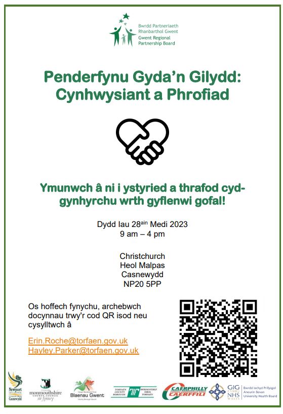 BoardGwent's tweet image. Join us at our Decisions Made Together Event on September 28th to talk about co-production in care delivery. #CoProductionWeek
Ymunwch â ni yn ein Digwyddiad Penderfyniadau Gyda'n Gilydd ar Fedi 28 i siarad am gyd-gynhyrchu wrth ddarparu gofal. #WythnosCydgynhyrchu