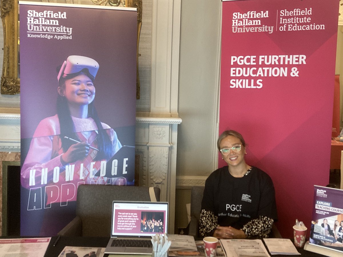 Dave Carr (@davecarrsheff) on Twitter photo Promoting our new part time PGCE in Further Education & Skills course <a href="/SheffHospLED/">STH Learning, Education and Development</a> today #pgce #nhs #shu Promoting our new part time PGCE in Further Education & Skills course <a href="/SheffHospLED/">STH Learning, Education and Development</a> today #pgce #nhs #shu