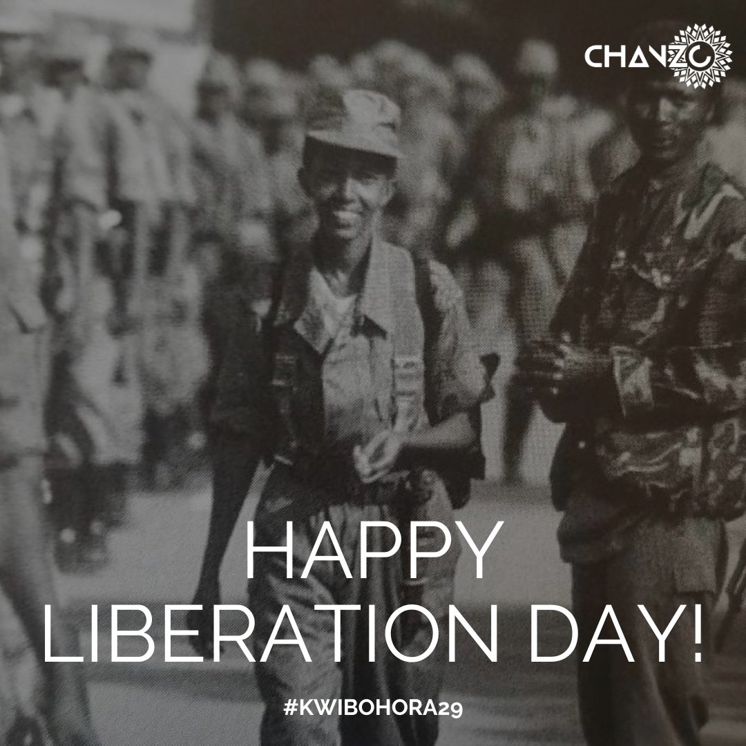 thisischanzo's tweet photo. Celebrating all the incredible men and women that sacrificed to liberate our country. Happy Liberation Day, Rwanda! Let's continue to build. #Kwibohora29 https://t.co/nLRnATB1Xm