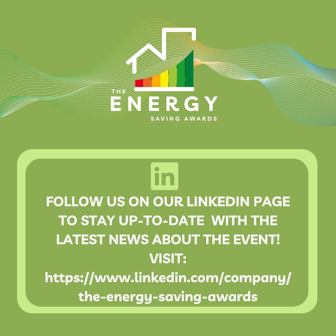 Morning everyone! The Energy Saving Awards are just less than 5 months away! So why not give their new LinkedIn page a follow? You won't wanna miss out!🌍🔋

#Energysaving #Londonawards #HVACR #carbonfootprint #Plumber #London