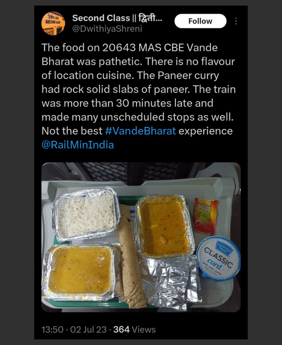 FWACorruption's tweet photo. After all eyewash in the name of #VandeBharatExpress scheme turns out to be just another Modi's Scheme!

Only Jumla! https://t.co/00ntQLVfsB