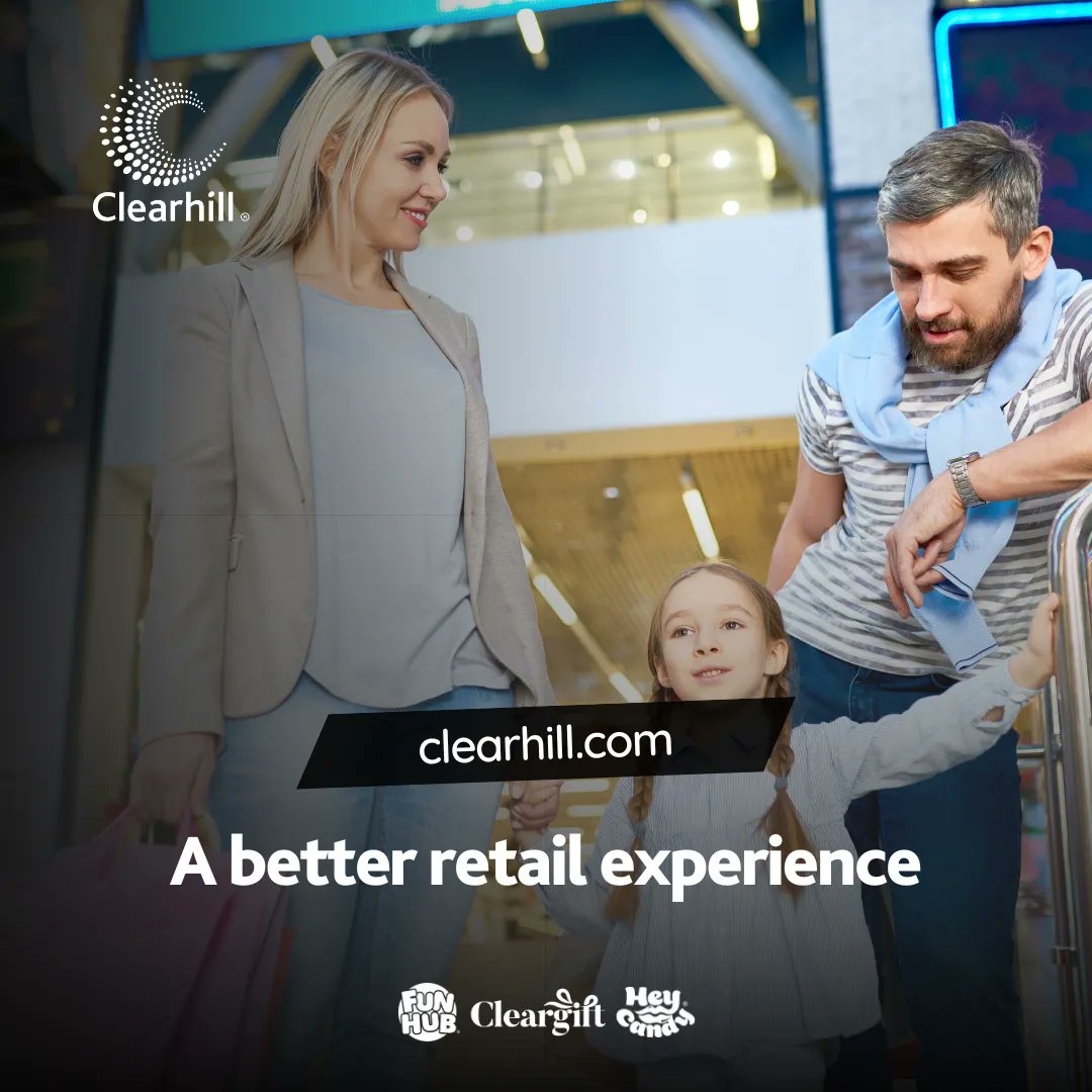 clearhillgroup's tweet photo. Discover the diverse brands of Clearhill! We offer retail solutions in the Shopping Centre and grocery sectors across the UK &amp; Ireland. 

🎠 @lovefunhub
💳 @cleargiftco
🍬 @loveheycandy

Explore our offerings https://t.co/yw3KqKNoso #Retail #ShoppingCentre https://t.co/Wf4z1R9T0k