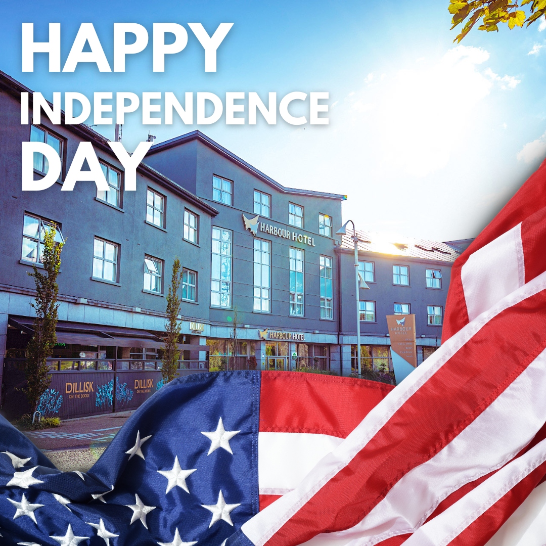 HarbourGalway's tweet image. Happy 4th of July to all our friends, followers and guests🎉

#HarbourHotel #Galway #GalwayCity #WildAtlanticWay #IndependenceDay #4thofJuly #RedWhiteBlue