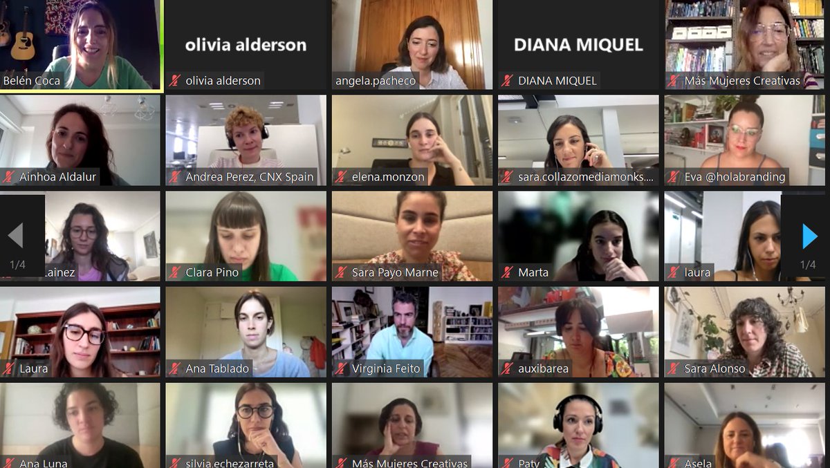 `El #sindromedelaimpostora es algo que sufren muchas mujeres, #creativas y no creativas´

Muy interesante la experiencia compartida por Angela Pacheco, Directora Creativa en <a href="/elrusoderocky_/">Elrusoderocky</a> para #UnaDeDos de <a href="/mas_creativas/">MásMujeresCreativas</a>❤️Gracias!