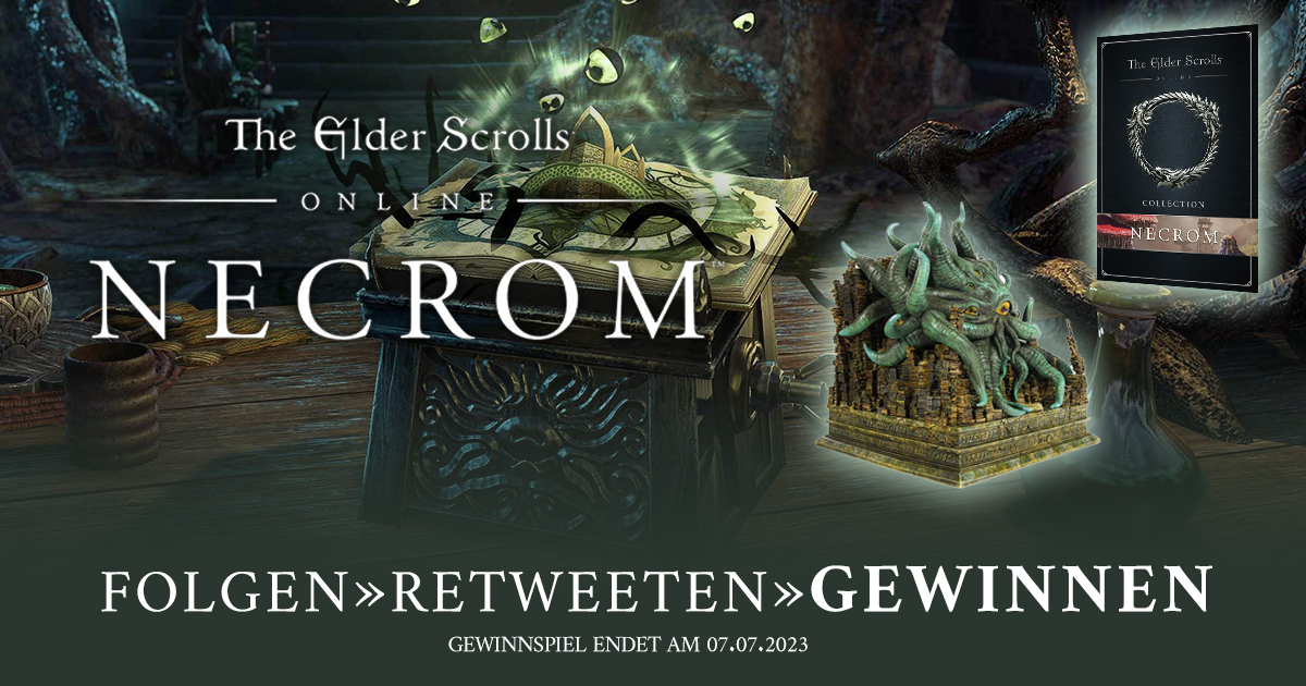 PlayStationDE (@playstationde) on Twitter photo The Elder Scrolls: Necrom ist endlich für PlayStation verfügbar - und das muss gemeinsam mit <a href="/TESOnline_de/">ElderScrollsOnlineDE</a> gefeiert werden!🎉
Folgt uns, retweetet diesen Beitrag und schnappt euch die Hermaeus Mora Limited Edition Statue samt Necrom Collection.
TNB: play.st/435aPV2 The Elder Scrolls: Necrom ist endlich für PlayStation verfügbar - und das muss gemeinsam mit <a href="/TESOnline_de/">ElderScrollsOnlineDE</a> gefeiert werden!🎉
Folgt uns, retweetet diesen Beitrag und schnappt euch die Hermaeus Mora Limited Edition Statue samt Necrom Collection.
TNB: play.st/435aPV2