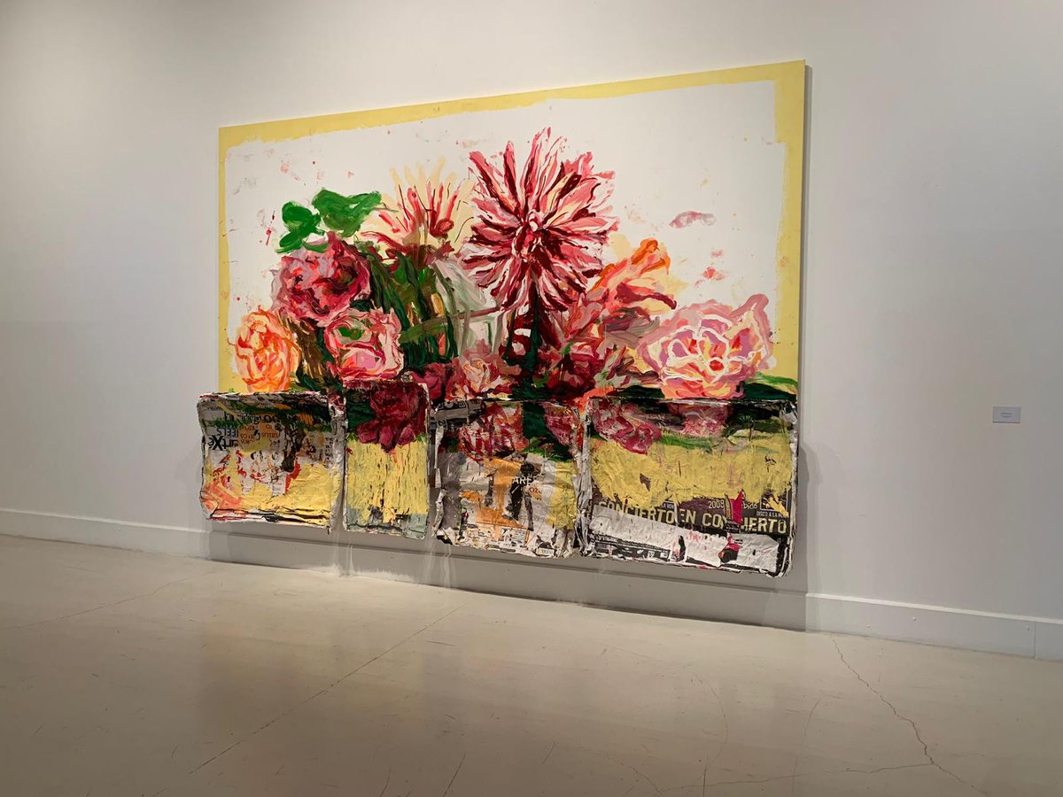 culturamalaga's tweet photo. 💐 Visita en @cacmalaga la exposición 'Las flores salvajes', de Jorge Galindo, uno de los mayores exponentes de la pintura contemporánea en nuestro país. Esta muestra alberga una selección de 24 pinturas de gran formato que tienen como hilo conductor la temática floral https://t.co/bXP07Rhf7z