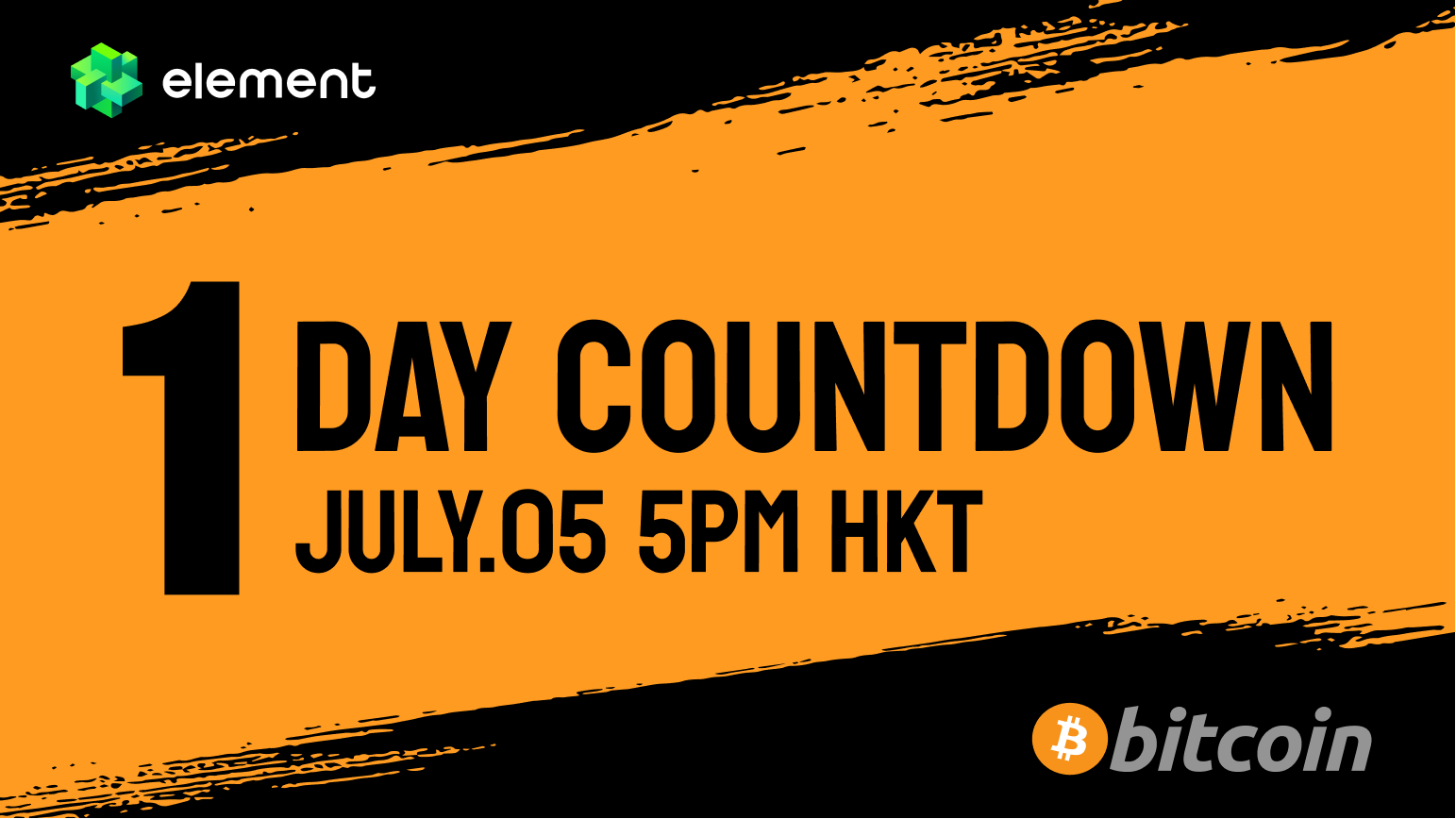 Element NFT Marketplace On Twitter 1 DAY TO GO The Element BTC element-nft-marketplace-on-twitter-1-day-to-go-the-element-btc