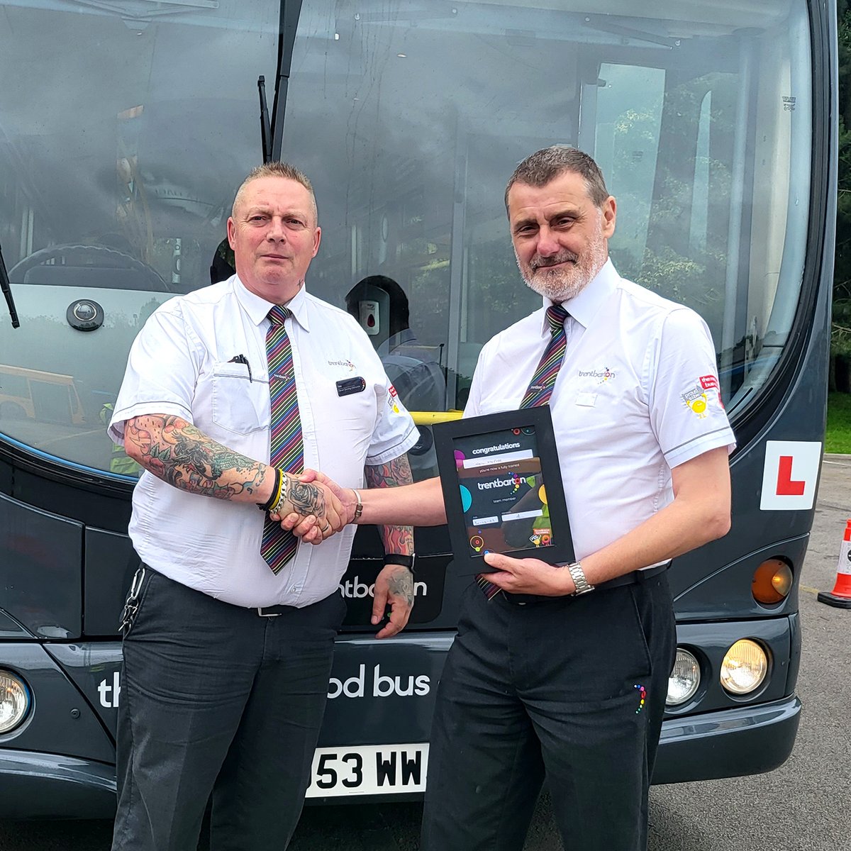 trentbartonland's tweet photo. Say hello to our latest team members who all passed their tests last week 👋 

John Sismey will be joining the team in Derby, David Mulvey will head to Nottingham  &amp; Neil McPhee will join Langley Mill.

Congratulations to all! 

#TeamTuesday https://t.co/b0m98PIiDb