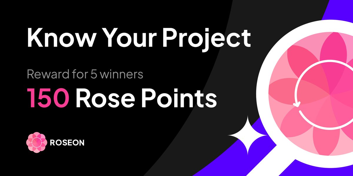 KYP - Know Your Project 🚀

❓To redeem Roses for cashback in eROSX, what do you need to do?

A. Reach VIP level 2
B. Complete a DeFi activity on the mobile app or RoseonX
C. Complete KYC level 2
D. All above

Reward: 🌸 150 Roses shared by 5 winners 🏆

🌟 Follow <a href="/RoseonExchange/">RoseonX</a>