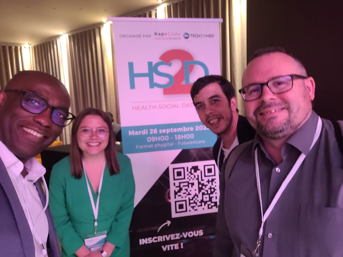 Chanfimao's tweet image. On vous donne rdv le mardi 26 septembre 2023 pour le Health Social Data Day #HS2D #hcsmeufr #dtxfrance