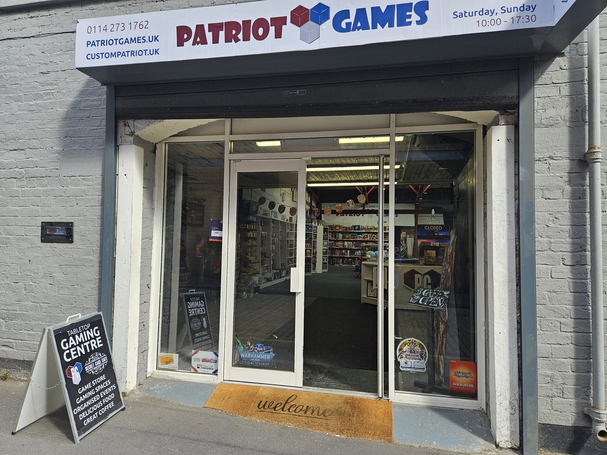 🐉🐉 What's on today?!🐉🐉

Another day of gaming fun! Bring the family, or your friends!

🍰 Secret Cake Cafe open 10:00 til Late
😁 Games Hall &amp; Side Room open 10:00 - 17:30

🎲 Dungeons &amp; Dragons 18:00 til Late
🎭 Weiss Schwarz Euro League 18:00 til Late

#PlaytoGether