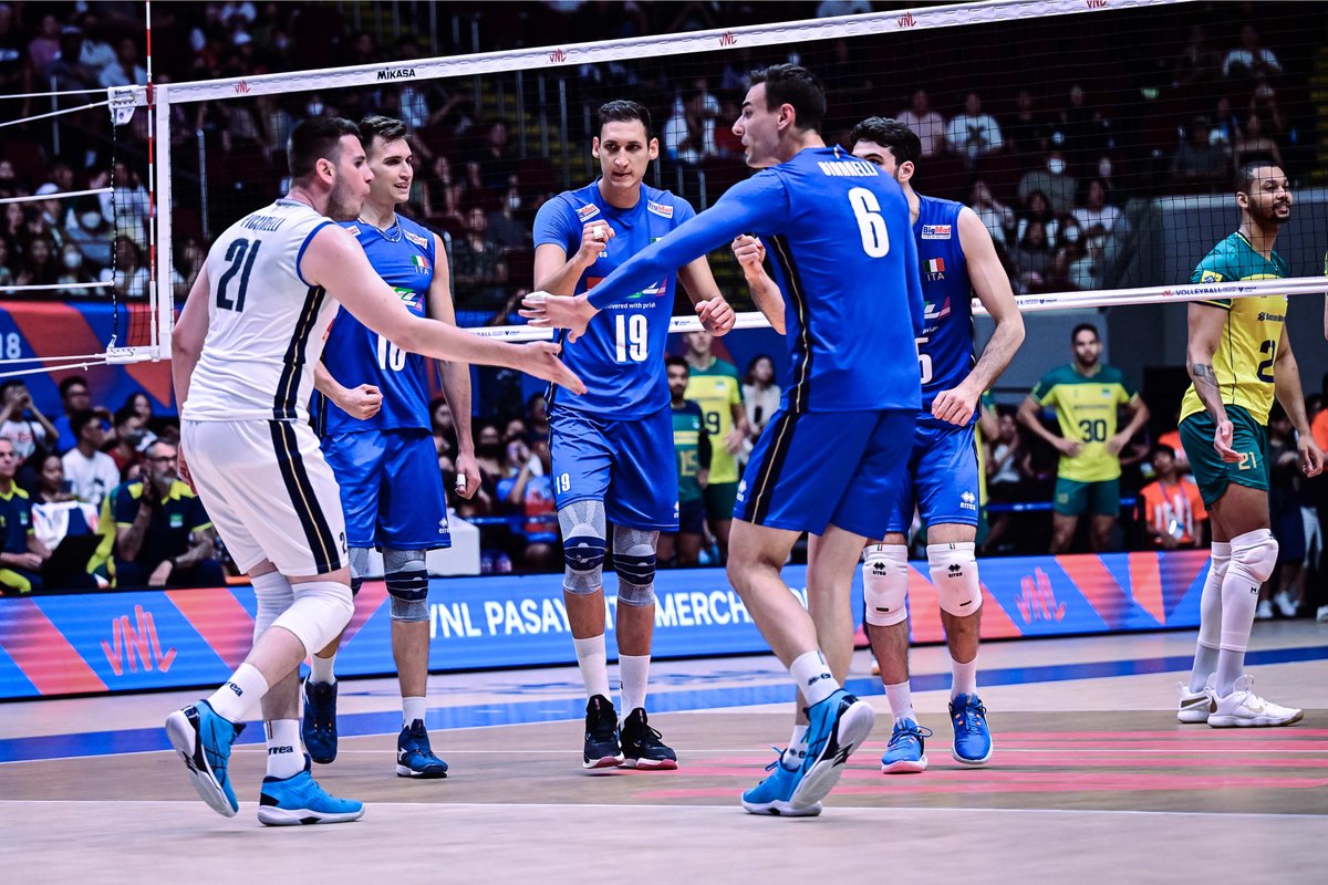 VNL: Italia - Brasile 3-1.  13 ace e 7 muri mandano in tilt i verdeoro
#LaNazionale #VNL2023 #ItaliaBrasile #YuriRomano #PasayCity #Filippine #NoiItalia

ow.ly/kMBh50P38g4