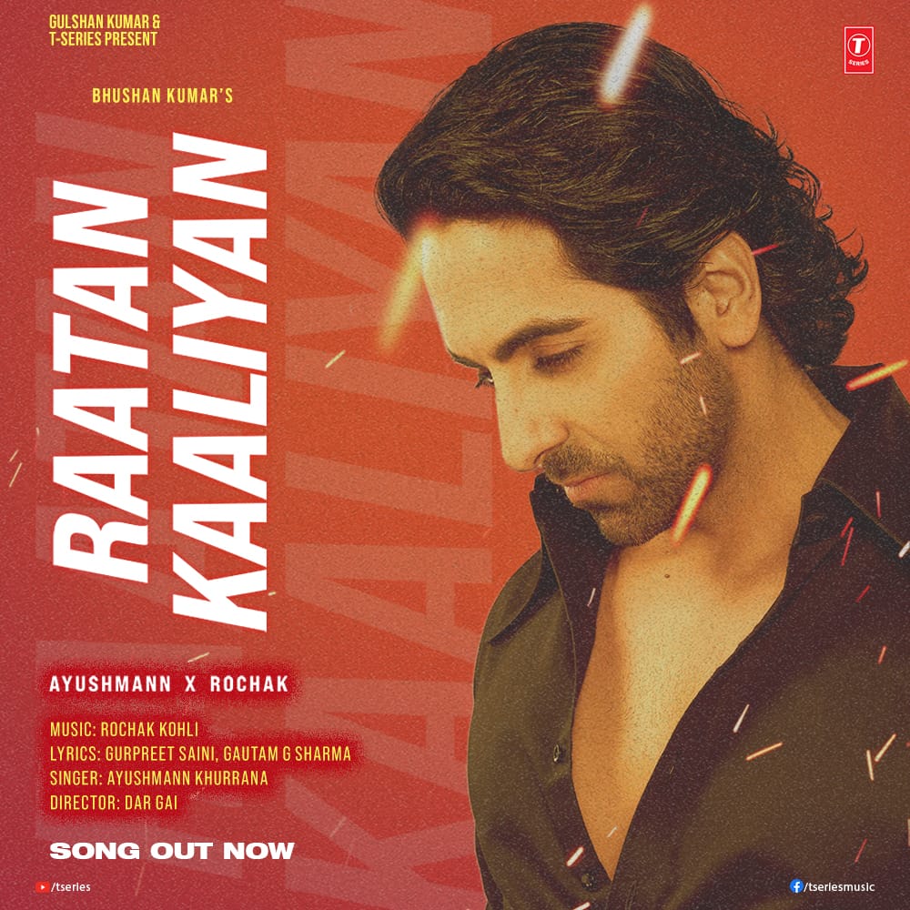 T-series new song “ Raatankaaliyan„ is out now..
Guys don't waste ur time go and listen this new love song..
#RaatanKaaliyanOutNow