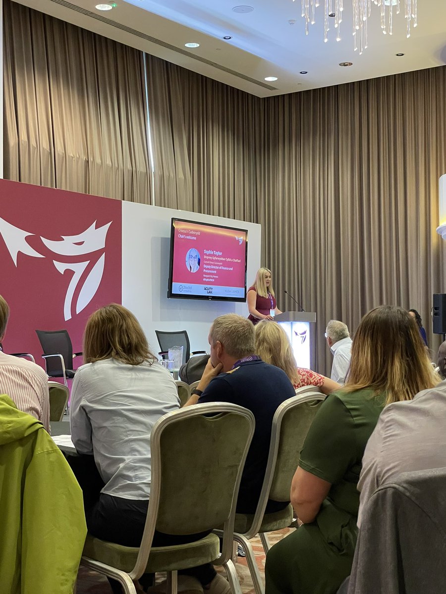 SharonThandi07's tweet photo. Kicking off this morning at the #OneBig23 @CHCymru Conference with Sophie Taylor from @NewportCityH setting the scene. Do come over to our @Devonshires stand for a chat during the breaks (and we have a fab competition for you to enter) https://t.co/DDScmHuCAU
