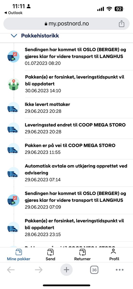 Kan nokon forklare meg logistikkmodellen til Postnord...