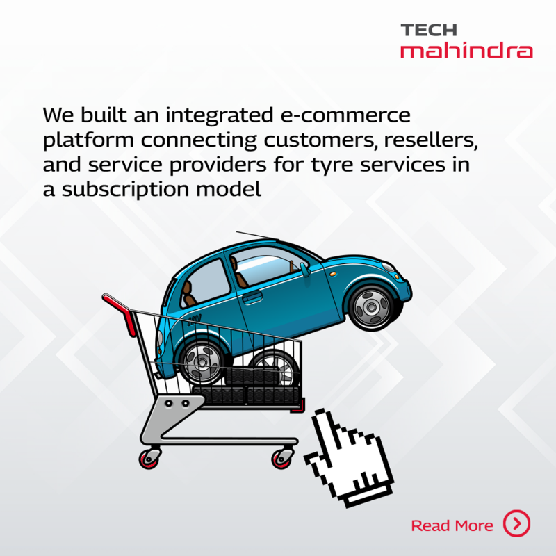 tech_mahindra's tweet photo. Tyre-as-a-Service is an innovative solution for a hassle-free & cost-effective approach to #tyre management
Here's how @Tech_Mahindra helped a global tyre company implement it in a subscription model to enhance #customerexperience: https://t.co/Vxxz2Op3le
#DigitALLScape #NxtNow