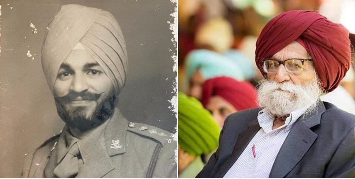 Major Bakhtawar Singh Brar (retd), 6 Kumaon passed away yesterday at an age of 109 years and 7 months. He was born on 19 November 1913. He served with Faridkot State Forces and then with 6 Kumaon before retiring in 1963.

May you rest in peace Sir 🙏🏻