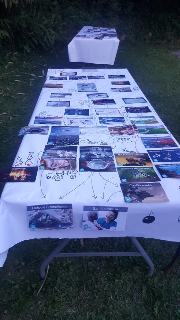 Un grand merci à Vincent Repain, <a href="/lubinmaeva1/">Maeva Lubin</a>, Fabienne Gauffre, Bernard Bartenlian d'avoir jouer aux fresqueurs pour cette grande soirée CLIMAT <a href="/CNano_national/">C'Nano - CNRS</a>