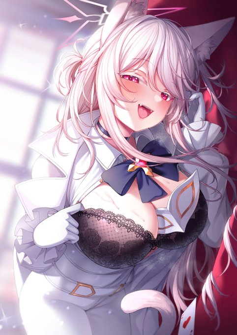 泥棒猫に襲われたい😋
#ブルーアーカイブ 
#ブルアカ
#清澄アキラ 