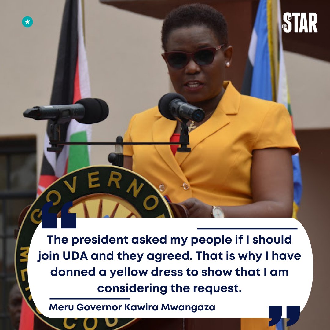 MeruGovKawira's tweet photo. I am considering the request from the president https://t.co/LJ0JNXsG2K