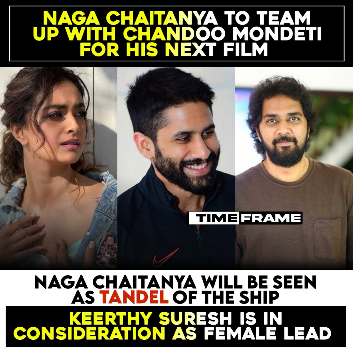 TimeFrame__'s tweet photo. #NagaChaitanya #KeerthySuresh #ChandooMondeti https://t.co/QNAph1Fnt4