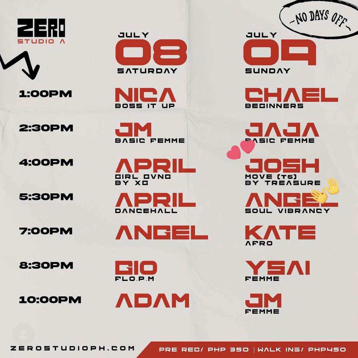eomgyus's tweet photo. PH TEUMES!!!!

coach josh from Zero Studio PH is holding a dance class for #T5_MOVE !! 🫶🏼 register now <3

💰 ₱350
📍 37 Scout Borromeo St, Diliman, Quezon City, 1103 Metro Manila
🔗 https://t.co/kK0N8LhxTa

#TREASURE #트레저 #MOVEchallenge https://t.co/9OoEIlW4WS