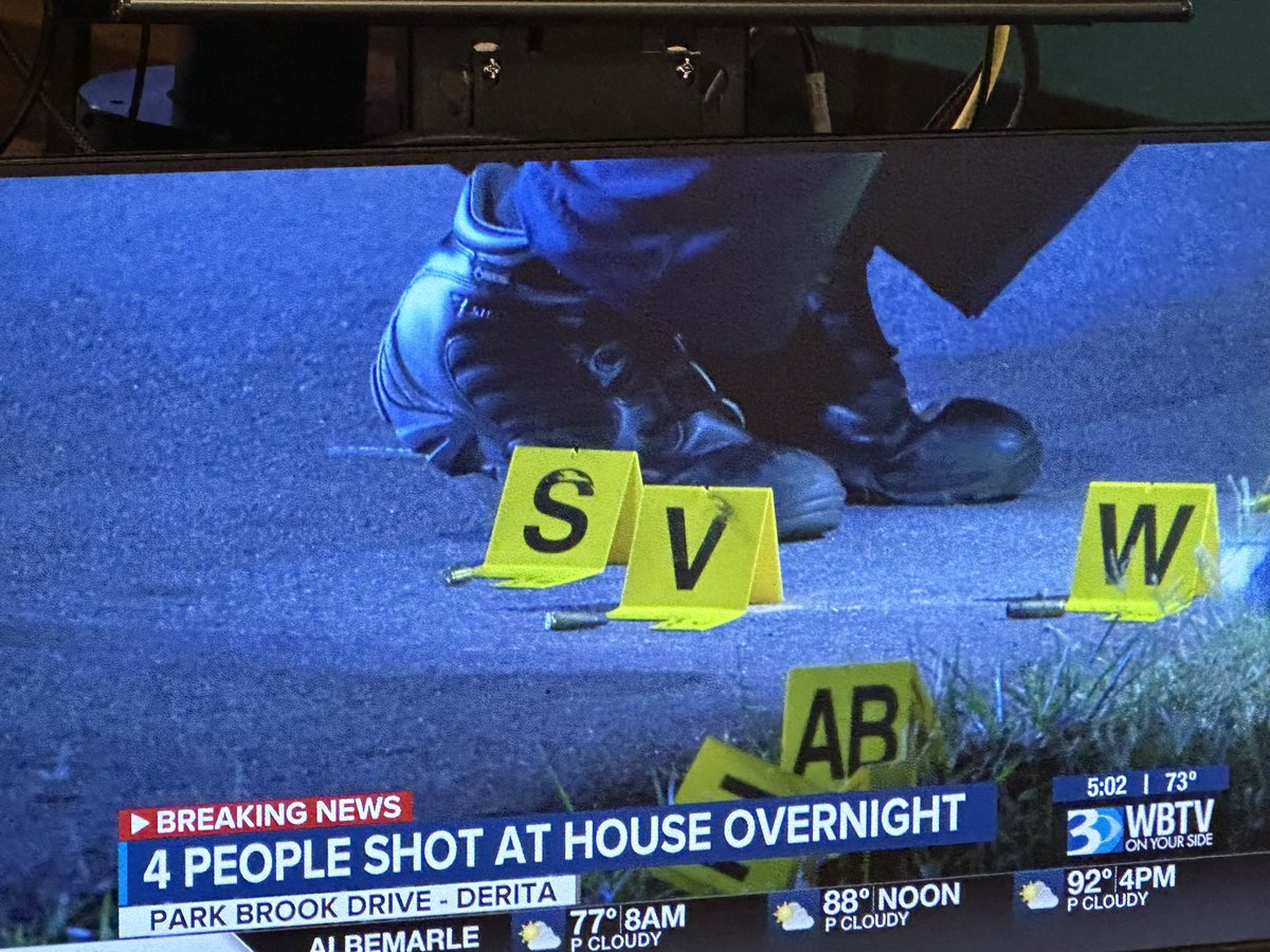 Live reports from <a href="/MaryCalkinsTV/">Mary Calkins</a> this morning on <a href="/WBTV_News/">WBTV News</a>