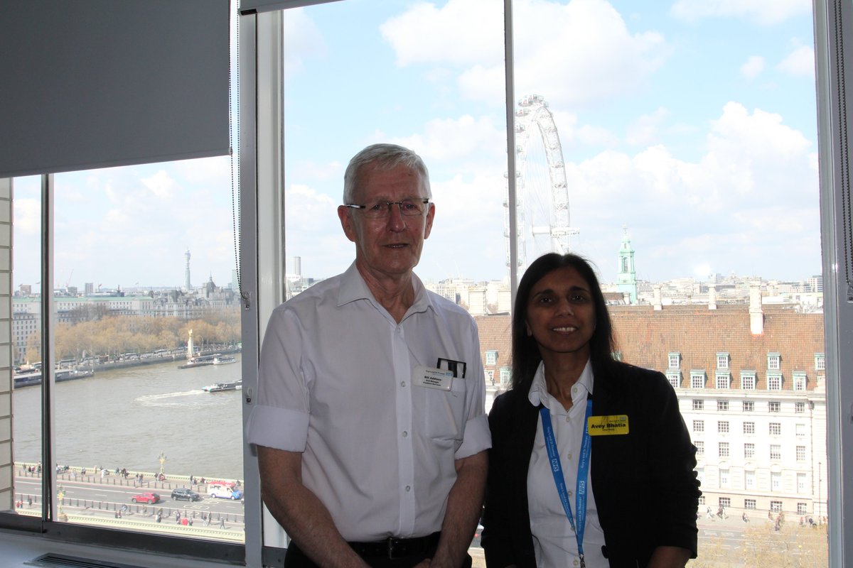 Affectionately known to many as 'Bill the bed', Bill Addison worked at the Trust for 47 years before retiring recently.

He spent decades as a bed manager at St Thomas' &amp; introduced 12 hour critical care shifts becoming standard practice at many Trusts. 

Thank you Bill! #NHS75