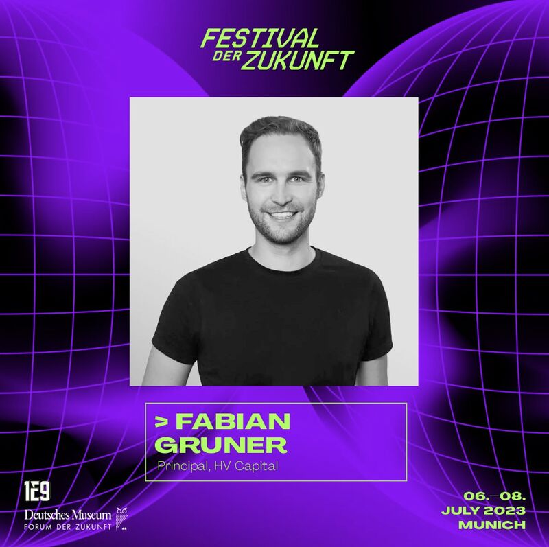 Meet <a href="/HV_Capital/">HV Capital</a>'s Fabian Gruner at the <a href="/Medienfestival/">Medien|Zukunft|Festival</a> in Munich on July 6-8 at the historic <a href="/DeutschesMuseum/">Deutsches Museum</a>.

Make sure to catch Fabian on Friday at 15:00 on the panel titled “We are investors, ask us anything!”

See the full program linked here: festivalderzukunft.com