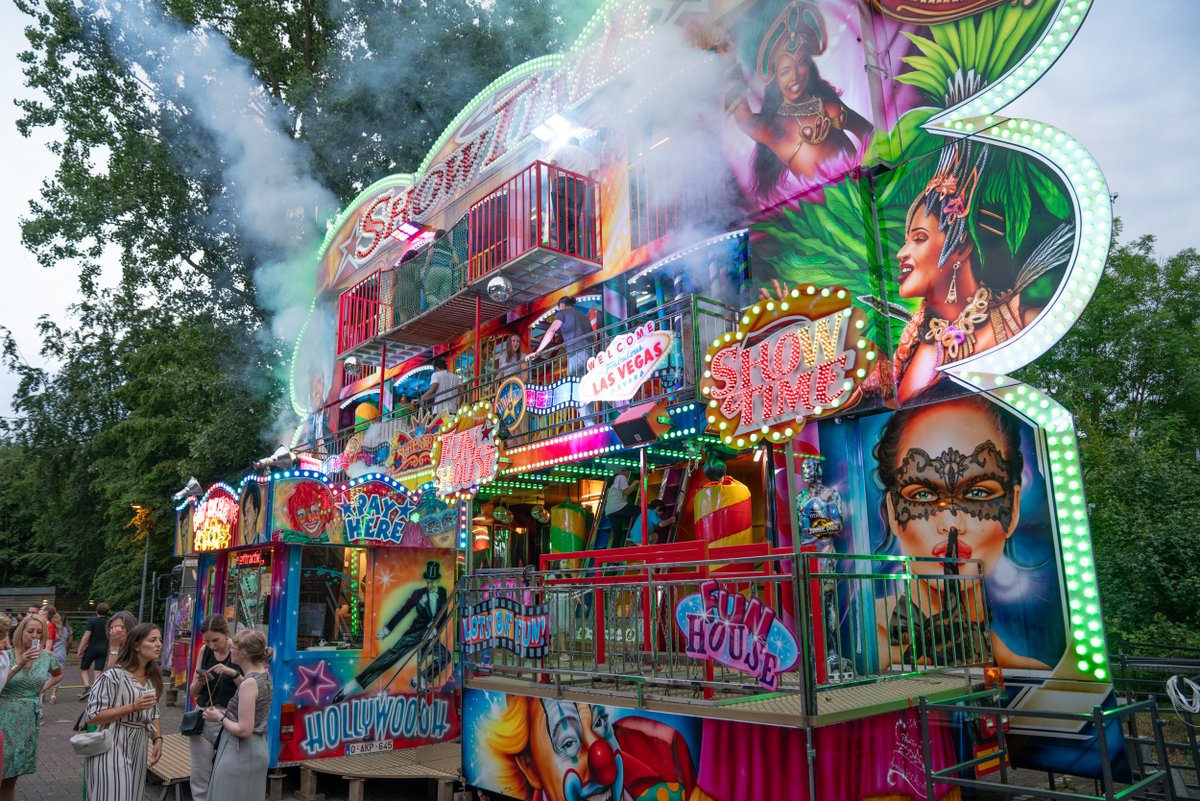 imec_int's tweet photo. We recently organized our summer festival at imec and the energy was absolutely electric! Our workplace was transformed into a vibrant funfair! Shout-out to everyone who made it a success! This kind of enthusiasm is what makes imec an extraordinary place. #futureatimec https://t.co/xPbxq3Terp
