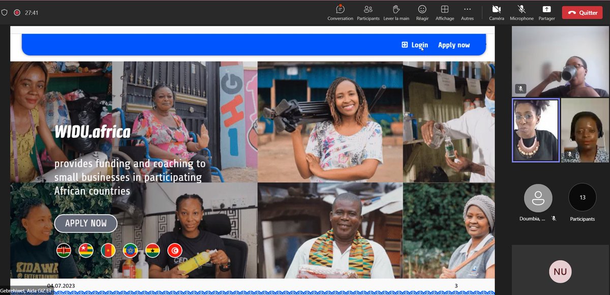 We are live. Click the link to join and learn how WIDU can support your small business

teams.microsoft.com/dl/launcher/la…

#remittances #Funding #diaspora