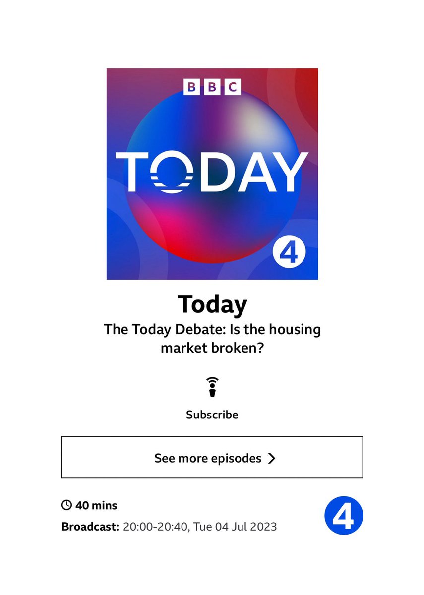 MrGeorgeClarke's tweet photo. LIVE at 8pm tonight on BBC Radio 4 I’m taking part in THE TODAY DEBATE - IS THE HOUSING MARKET BROKEN? Listen if you can @bbctodayprogramme @bbc4radio
.
.
.
#BBC #BBCradio #Radio4 #Housing #HousingCrisis #TodayDebate https://t.co/hLGGxYOd7Z